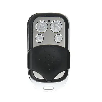 

Wireless RF Remote Control Door Key Controller 4 Channel ABCD 433 MHz Electric Gate Garage Learning/Fixed Code