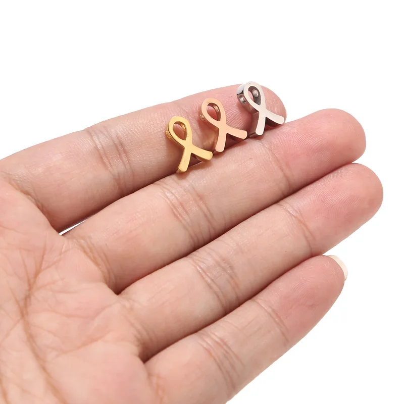 5 шт. шармы из нержавеющей стали подвески золотые с узлом Подвески для