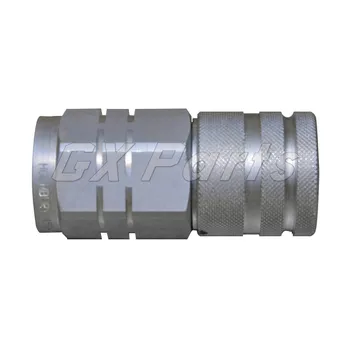 

153-2995 Male & Female Hydraulic Flat Face Quick Coupler For CAT Skid Steer Loaders 226B3LRC 216B3 Wheel Loaders 904H 904B