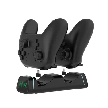 

Universal Dual Fast Charging Dock Controller Charger With 2pcs Rechargeable for PS5 XboxSeries Rechargeable Battery Stander