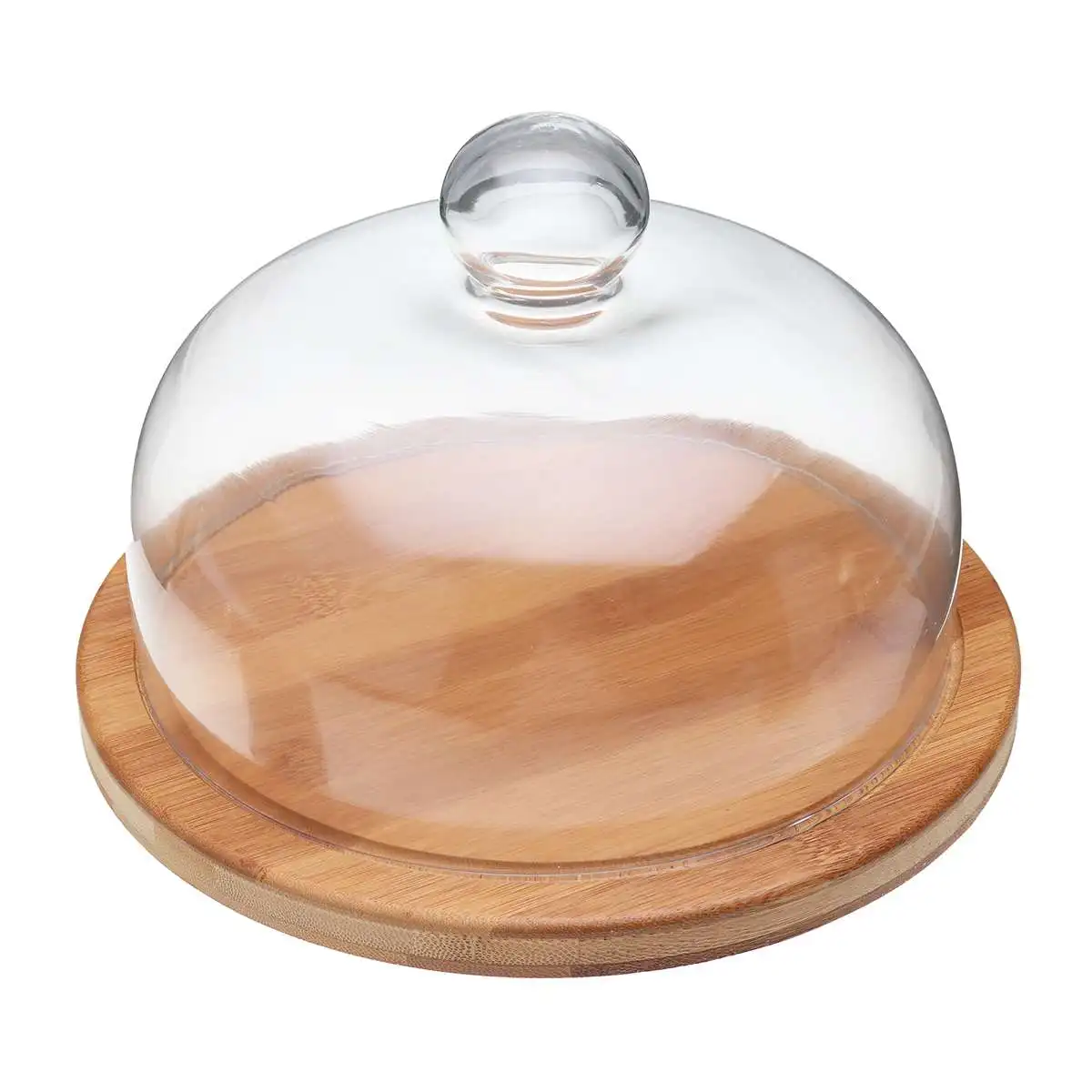 Lot de 2 cloches fromage en verre - 26,7 x 20 cm - Cdiscount Maison