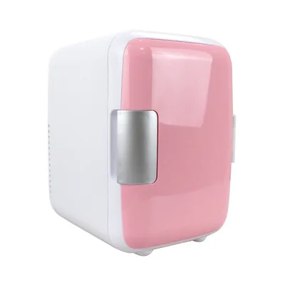 Мини 4л автомобильный домашний двойной маленький холодильник ультра-тихий низкий уровень шума автомобильный холодильник морозильная камера охлаждающая нагревательная коробка холодильник - Цвет: Dual-purpose