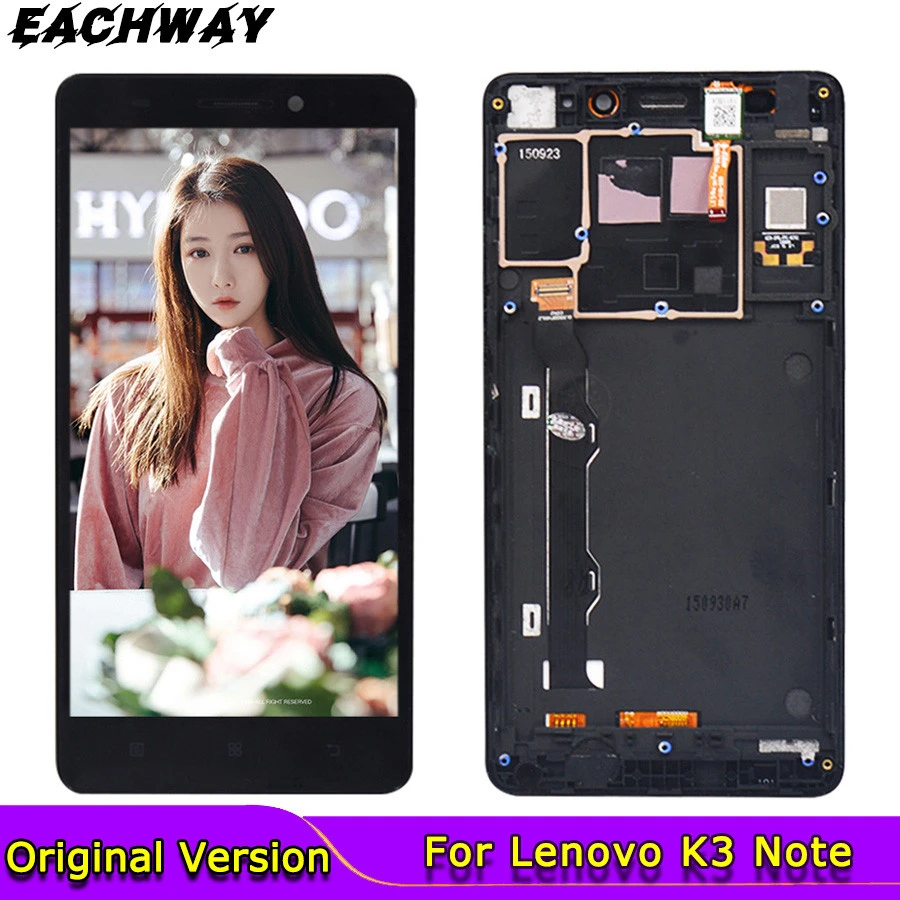 Original Lcd Lenovo K3 Note Lcd K50 K50 T5 Display Touch Screen Digitizer Assembly Replacement K50 With Frame Lenovo 000 Lcd Mobile Phone Lcd Screens Aliexpress
