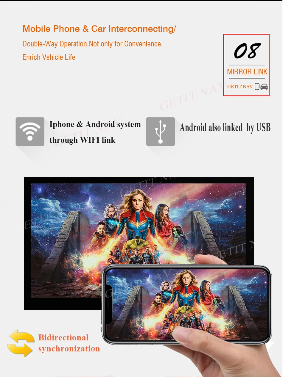 Discount IPS Screen Android 9 Car Radio Multimedia for Honda Accord 7 2003-2007 car dvd audio stereo player gps Navigation wifi RDS 2din 8