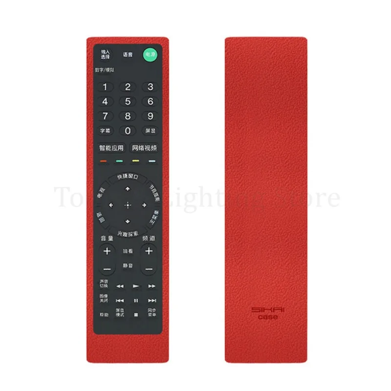 Silicone Cover Case Protective Skin For Sony RMF-TX200C Smart TV Remote Control silicone remote case silicone remote cover silicone remote sleeve remote controller cover silicone case protector