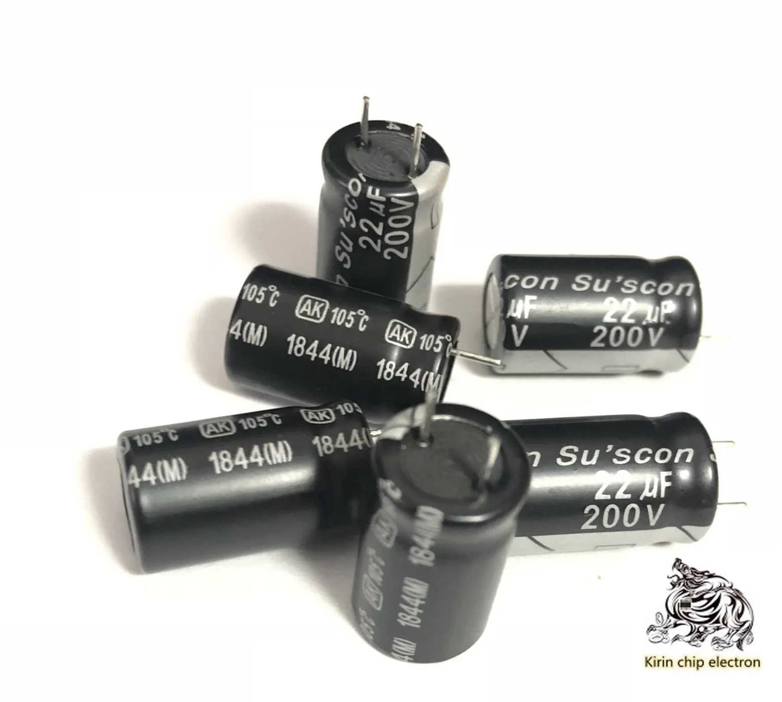 50pcs Lot 0v 22uf Electrolytic Capacitor Specification 10x17 Short Leg Capacitors Aliexpress