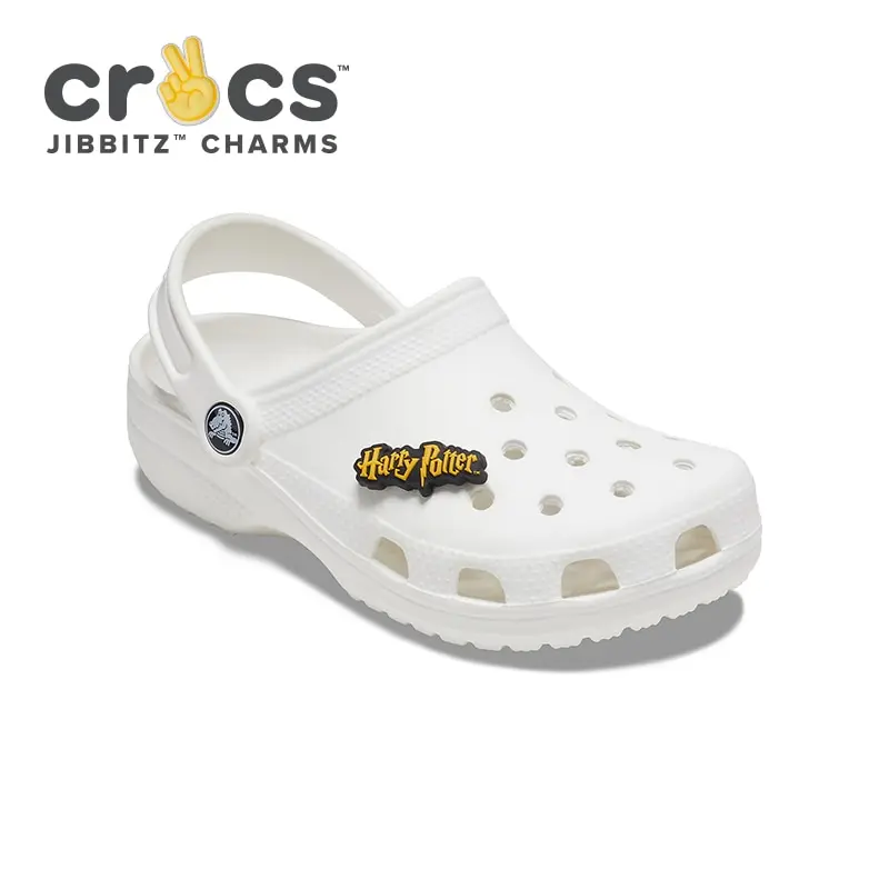 Jibbitz Logotipo de Harry Potter para zuecos, decoración de crocs, accesorios para zapatos, dijes de clip, jibz crocs, accesorios para crocs|Decoraciones de calzado| AliExpress