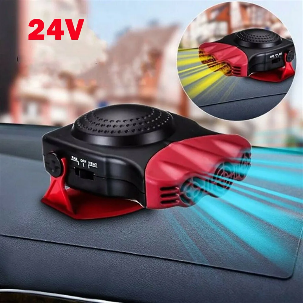 2 в 1 24V 200W автомобильный обогреватель Портативный обогревателем вентилятор с выдвижной ручкой GL