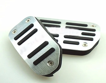 

Car styling aluminium alloy Clutch Gas Brake pedals Cover Case for Toyota RAV4 2014 2015 2016 2017