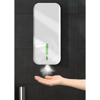 

BMBY-Automatic Washing Mobile Phone ligent Induction Foam Soap Dispenser Household Electric Hand Sanitizers,Milky White