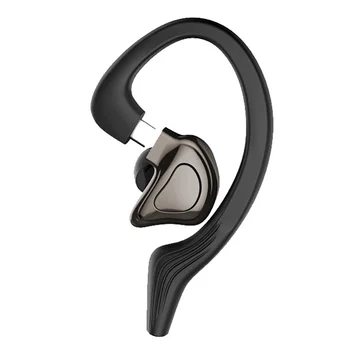 

Wireless Ear-Mounting Bluetooth Headset 5.0 Sports Waterproof Single-Ear Noise-Cancelling Headphones