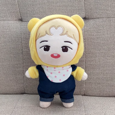 Корея Kawaii Chenle плюшевые куклы мультфильм игрушка мягкие куклы с курткой шарф брюки PP Хлопок Fanmade милые игрушки вентиляторы подарок
