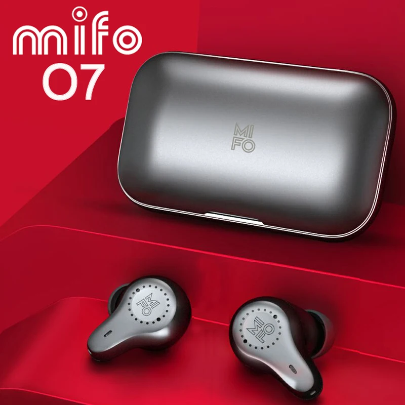Mifo O7 двойные сбалансированные Aptx настоящие Беспроводные наушники с шумоподавлением TWS V5.0 Bluetooth наушники спортивные водонепроницаемые мини с 4 микрофонами|Наушники и гарнитуры|   | АлиЭкспресс