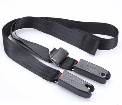 

Isofix Connection Belt Safety Seat Belt ISOFIX Soft Interface Connection with LATCH Universal Car Seat Belt Cover