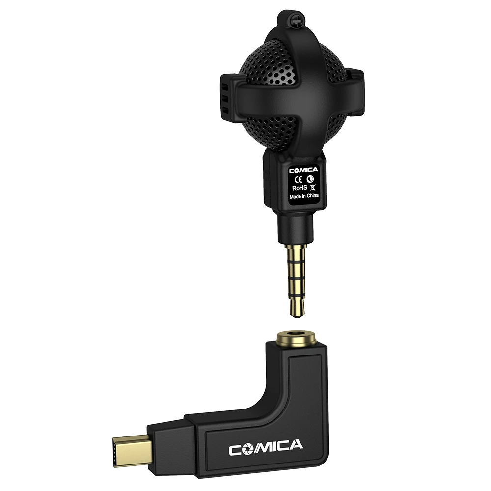 COMICA CVM-VG05 стерео видео микрофон в форме шара для интервью камер GoPro Hero 3 + 4 5 |
