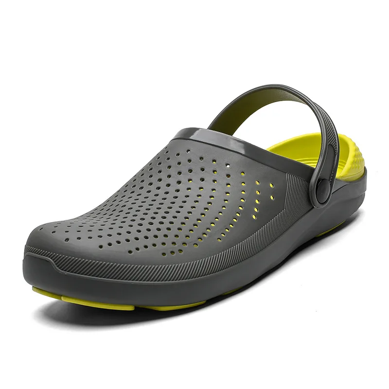 

Slippers men's two wear new summer outdoor beach sandals trend leisure fashion wear soft bottom sandals men