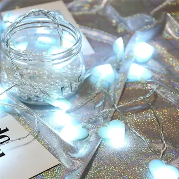 

1m/3m/4m 10/20/40leds Super Bright Pentagram Shape LED Lights Lamp Curtains String Fairy Lights For Outdoor Wedding Christmas Pa