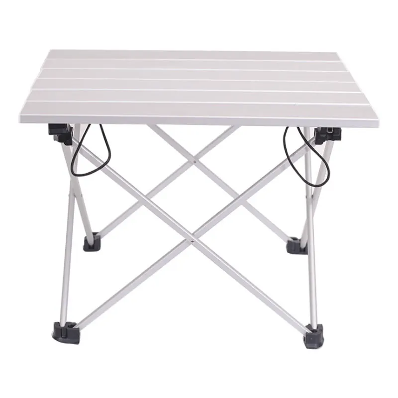 

Portable Aluminum Folding Table Outdoor Dinner Hiking Camping BBQ Traveling Desk Alloy Ultra-light Table Blue Pink Gray Small