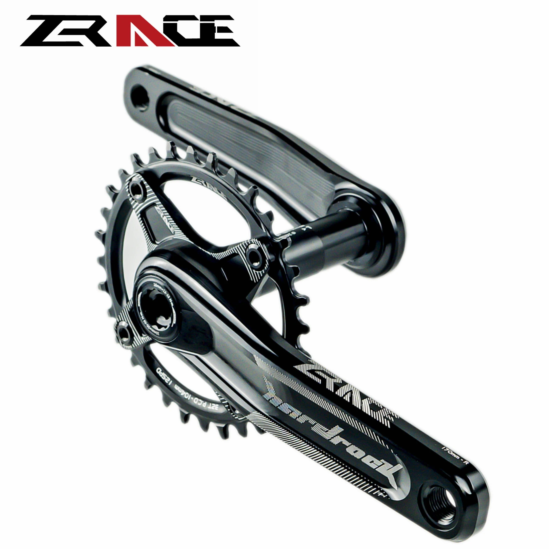 Zracing HARDROCK 1x10 11 12 скоростные шатуны для MTB XC/AM/DH/FR 170/175 мм, 32 T/34 T, BB83, BB68/73 шатуны SRAM EAGLE