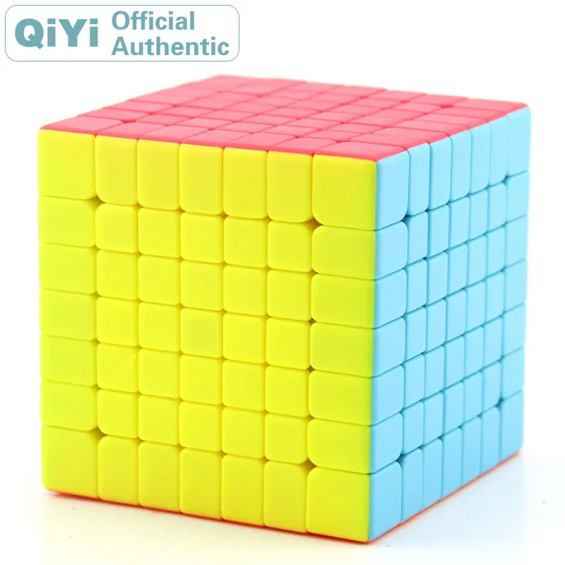 QiYi QiXing S 7x7x7 магический куб XMD соревнование Cubo Magico Профессиональный скоростной нео куб головоломка Kostka антистрессовые игрушки