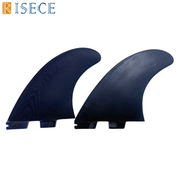 

New Design FCS2 Fiberglass Surfborad Fin Twin Fins Set Large FCS2II Surf Fin Solid Glass Fiber Fin 2PC/SET