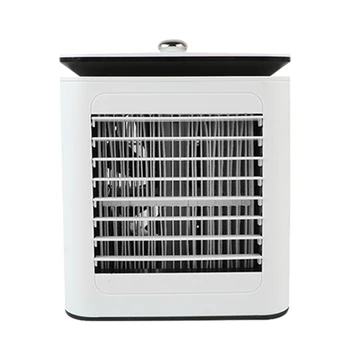 

Personal Air Cooler - Evaporative Air Coolers with Icebox, Portable Table Fan with 4 Fan Speeds, Mini Air Conditioner