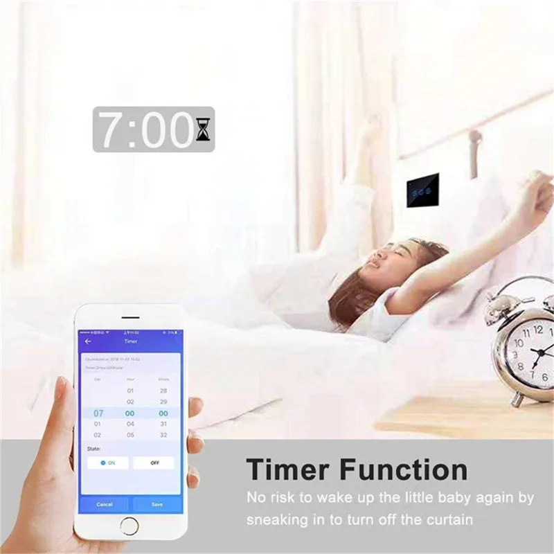 Tuya WiFi умный занавес переключатель Smart Life для электрического моторизованного занавес слепой рольставни работает с Alexa и Google Home