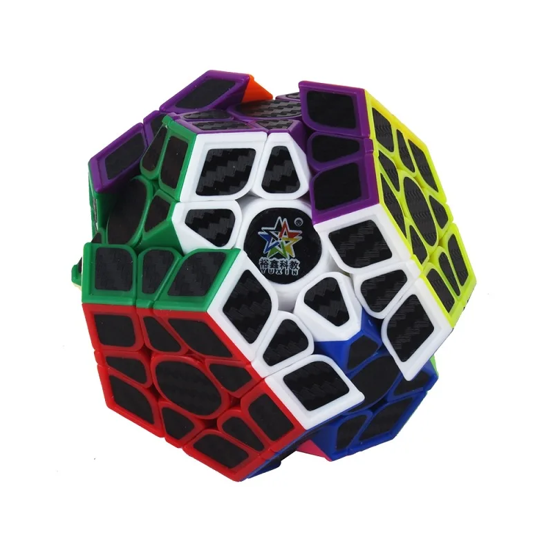 

2020 New Carbon Fiber Sticker Triangle Pyramid Polyhedron 12hedron Children Puzzle Toy Children Gift Interesting
