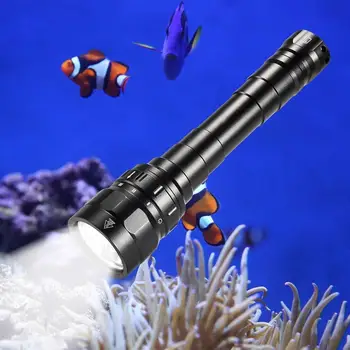 

DF30 Scuba Diving Light 18650 lED Flashlight Powerful 3100lm Triple Cree XPL LED Lamp Underwater Searchlight Torch