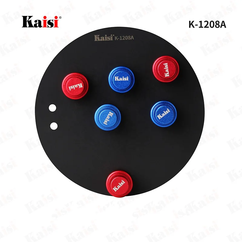 Kaisi 1208A Magnetic PCB Holder Mobile Phone Repairs Tools With 6Pcs Magnetic Absorption Cellphone Motherboard Clip Fixture