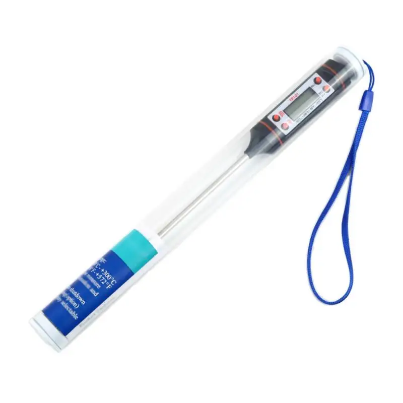 1pc Meat Thermometer Digital BBQ Thermometer Electronic Cooking Food Thermometer Probe Water Milk Kitchen Oven Thermometer Tools
