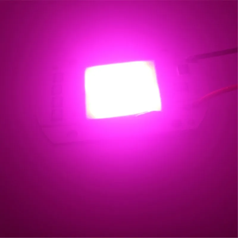 Светодиодный чип COB полного спектра ac220в/110 в растительный свет 20 Вт 30 Вт 50 Вт Светодиодная лампа прожектора модуль 380-840нм 5шт