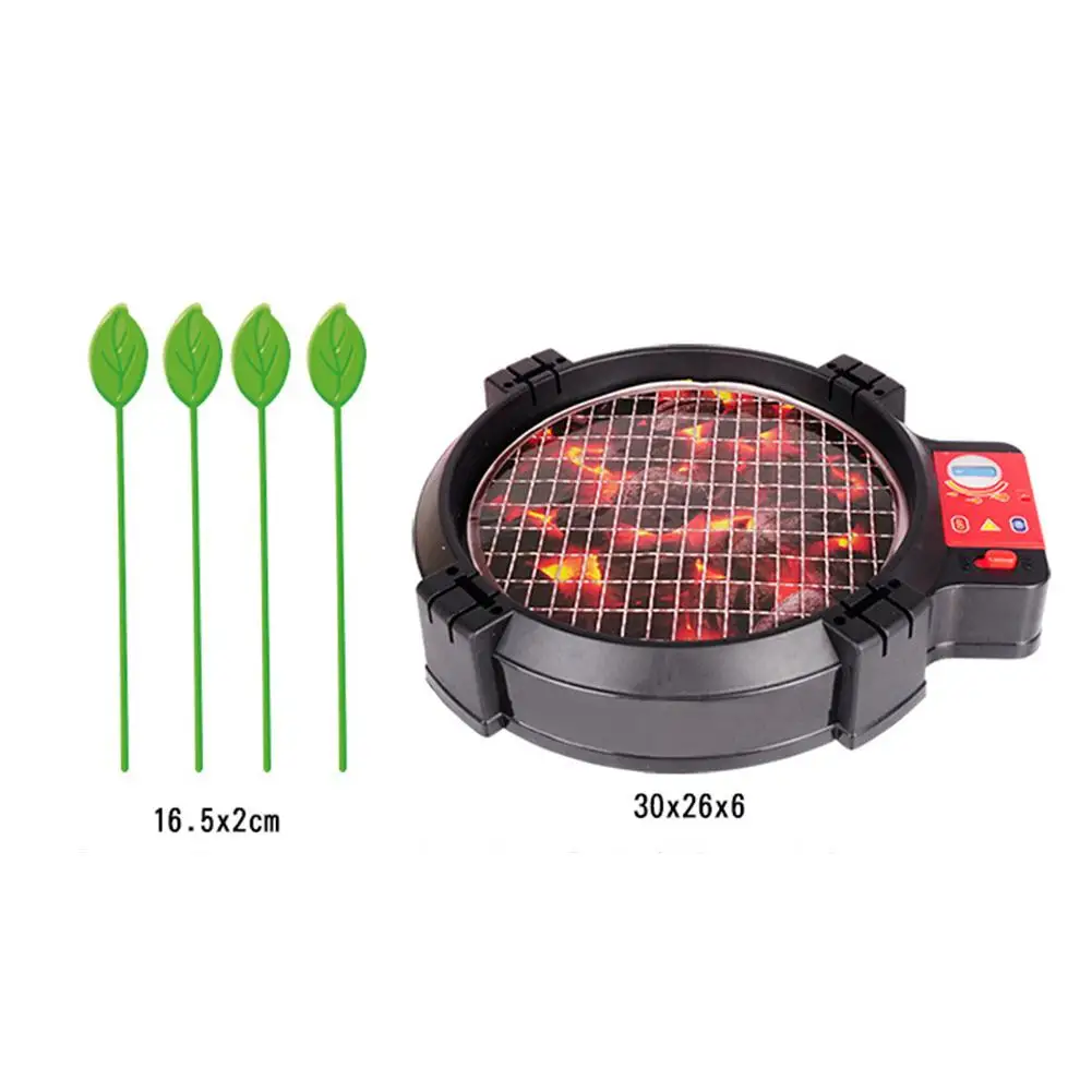 Детский игровой дом игрушки Моделирование Электрический Bbqes игрушки кухонные принадлежности приборы родитель-ребенок интерактивные игрушки для детей
