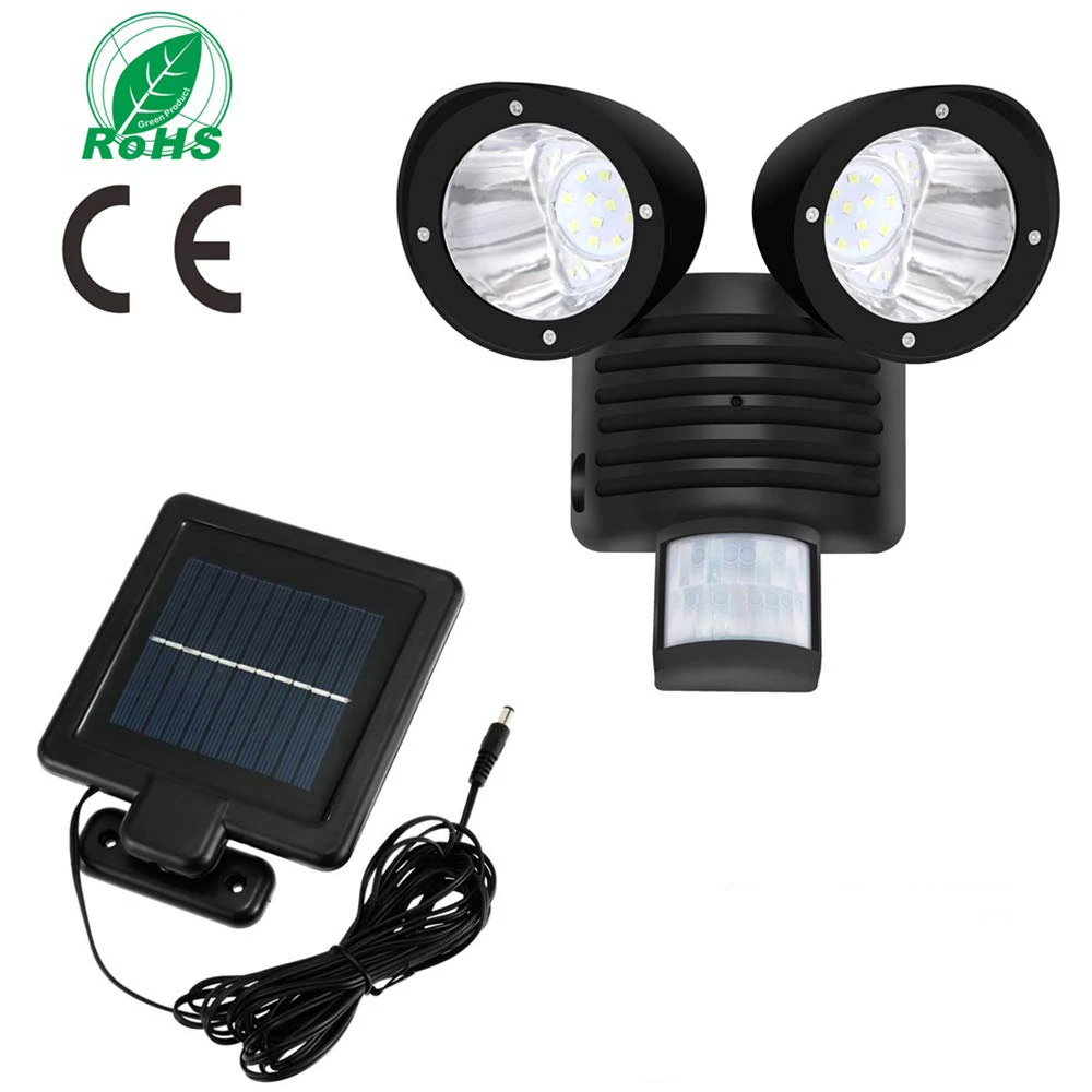 

Garden 22 LED Outdoor Solar Wall Light Dual Detector Motion Sensor Security Light Waterproof LED Solar Street Security Lamp