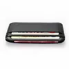 New Slim 100% Sheepskin Genuine Leather Men's Wallet Male Thin Mini ID Credit Card Holder Small Cardholder Purse For Man 3