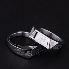 Дракон Фэн Цзянь титановое стальное кольцо Невидимый метод самозащиты Самозащита разбитое окно режущий канат защитное кольцо