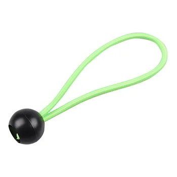 

Black/Green 15cm Ball Bunge Cord Tarp Bungee Tie Down Strap Bungi Canopy Straps