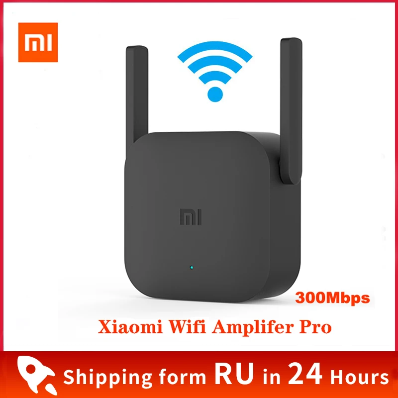 XiaoMi Wi Fi Versterker Pro 300 Мбит/с усилитель Wifi повторитель пульт дистанционного