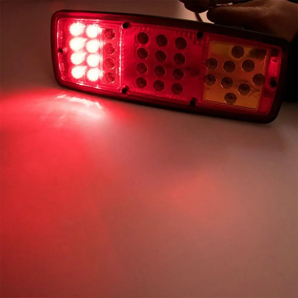 

Lamp LED Tail Light 2Pcs HL-R-017 Waterproof Car 36 Boat Trailer DC 12/24V Rear Lamps