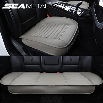

Car Seat Cover Set Universal Car Seat Cushion Non-slip Car Front Rear Seat Protector Leather Auto Chair Pad Interior Accessories