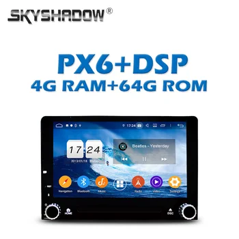 

PX6 Car DVD Player DSP IPS Android 9.0 4GB + 64GB ROM Bluetooth 4.2 Wifi GPS Map AHD RDS Radio For kia RIO 2017 2018 Turkey