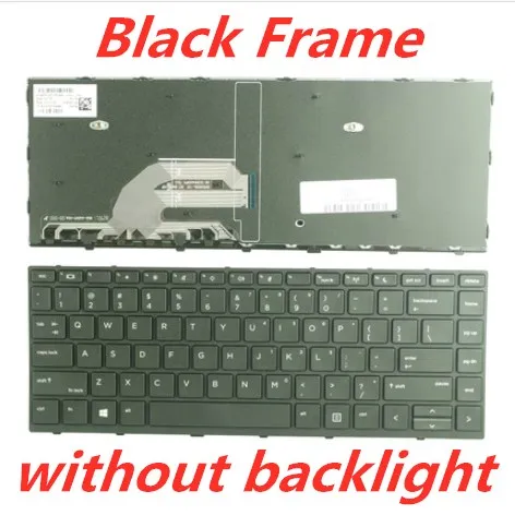 Ноутбук английская клавиатура ноутбук замена макета клавиатуры для hp 440 G5 430 G5 445 G5 - Цвет: same as picture