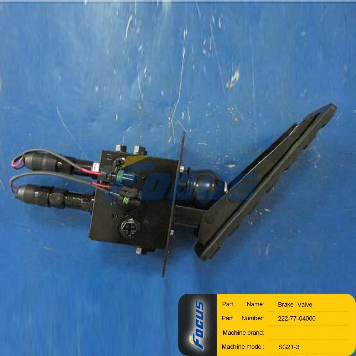 

SHANTUI Motor Grader SG21 SG21-3 Spare Parts Brake Valve 222-77-04000