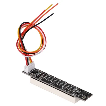 

Mini Dual 12 Level Indicator VU Meter Adjustable Light Speed Board
