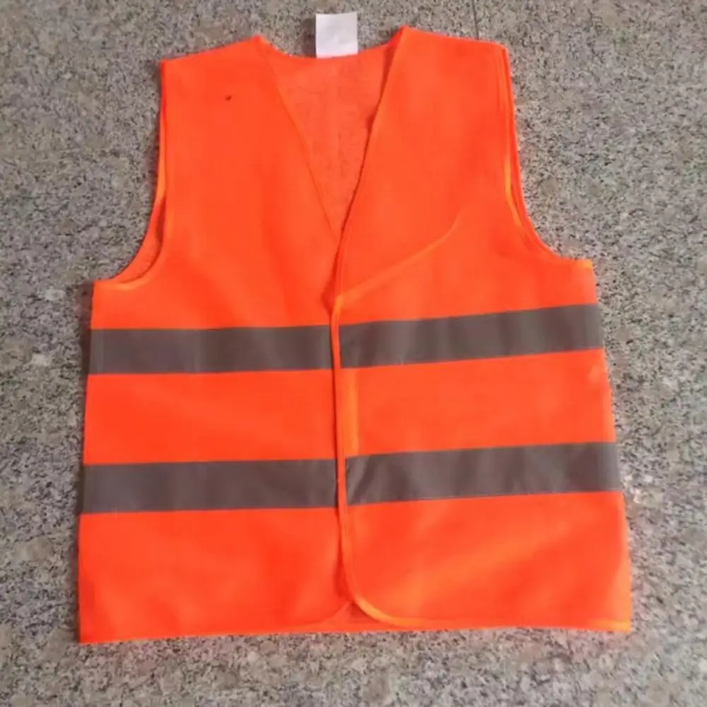 XL XXL Reflecterende Veiligheidsvest Werken Kleding Hoge Zichtbaarheid Dag Nacht Beschermende Vest Hardlopen Verkeersveiligheid - Цвет: Оранжевый