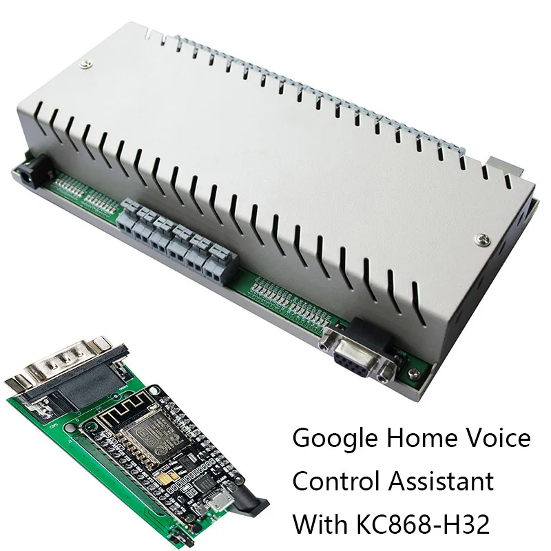 Assistant-google-H32 Google Home Голосовое управление помощник модуль для KC868 выключатель света Умный дом автоматизация пульт дистанционного управления - Комплект: Assistant-google-H32