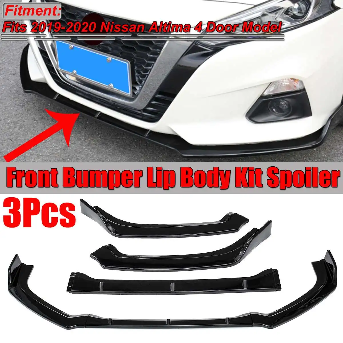 Fits 2019-2020 Nissan Altima Front Bumper Grill Grille Assembly 