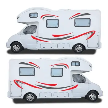 

For RV sticker Camper Van Graphics Motor Home Vinyl Graphics Decal Sticker Automobile Universal Decoration Decals