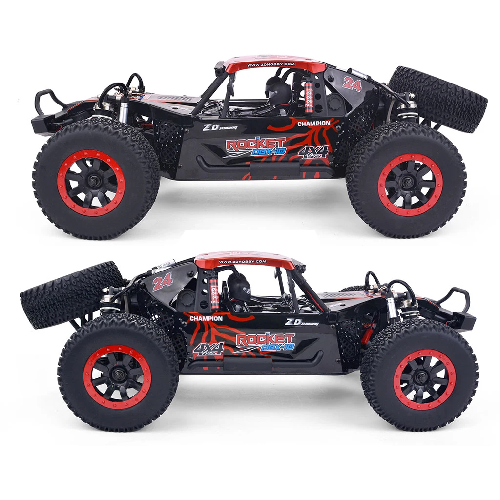 ZDレーシング 1/10RC ROCKET DBX-10 4WD デザートバギー ZD Racing DBX-10 ROCKET 1/10 4WD 80km/H 2.4G Brushless RC