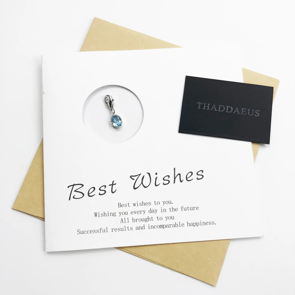 Подвеска в виде простоты с голубыми глазами для женщин серебро 925 пробы 2019